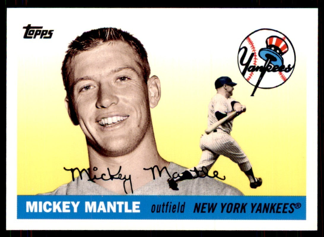 2008 Topps Mickey Mantle Home Run History Mickey Mantle New York Yankees #MMS49