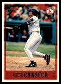 1997 Topps Jose Canseco Baseball Card Boston Red Sox #246