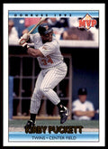 1992 Donruss MVP Kirby Puckett A Baseball Cards #21