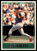 1997 Topps Gary Gaetti Baseball Card St. Louis Cardinals #222