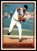 1997 Topps Heathcliff Slocumb Baseball Card Boston Red Sox #379