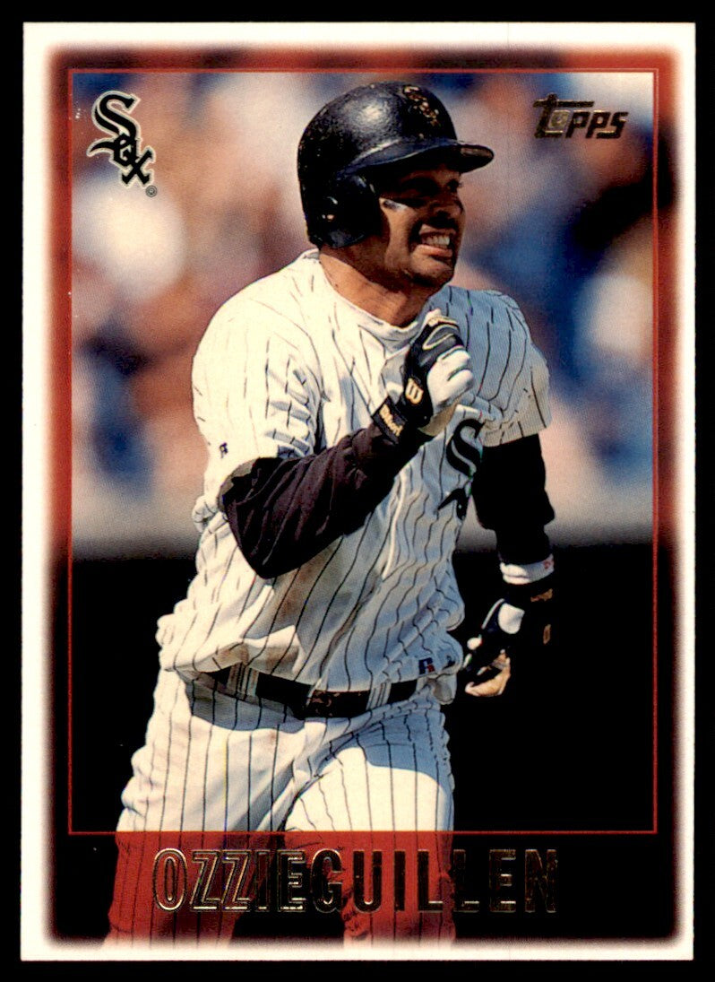 1997 Topps Ozzie Guillen Baseball Card Chicago White Sox #147