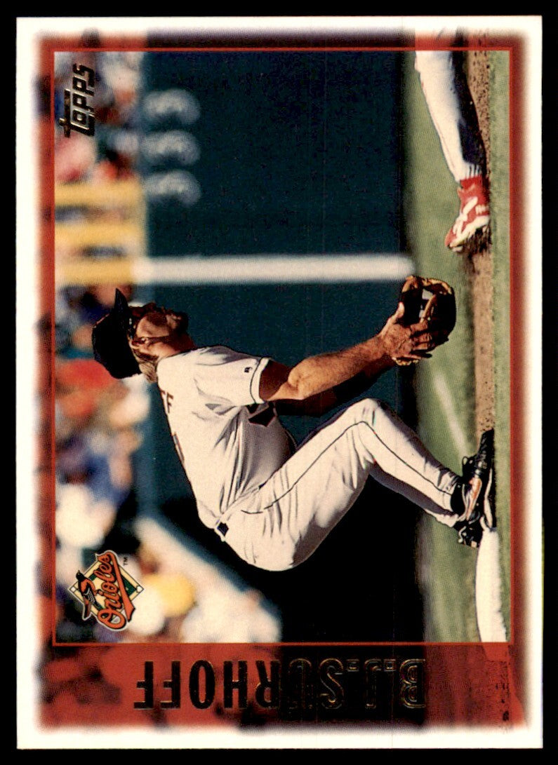 1997 Topps Baseball Card B.J. Surhoff Baltimore Orioles #41