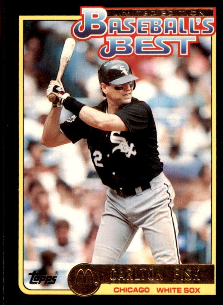 1992 Topps McDonald's Carlton Fisk B Baseball Cards #15