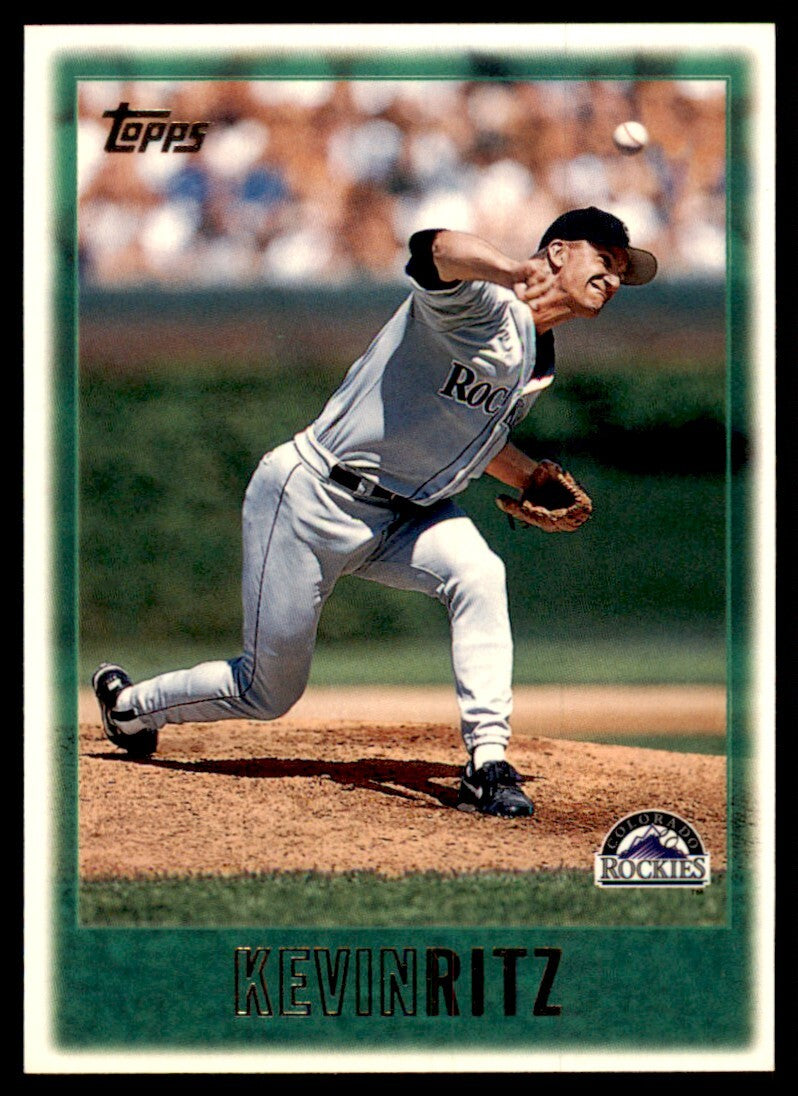 1997 Topps Baseball Card Kevin Ritz Colorado Rockies #233