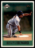 1997 Topps Baseball Card Marvin Benard San Francisco Giants #114