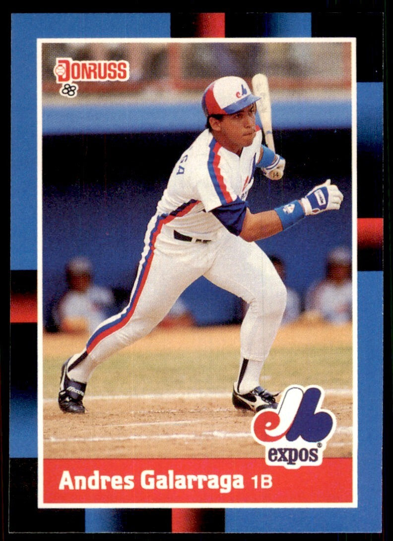 1988 Donruss. Andres Galarraga Baseball Cards #282