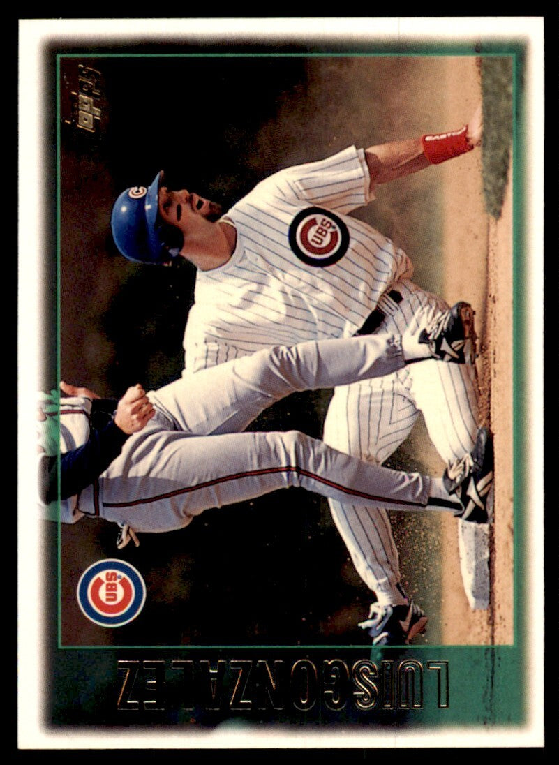 1997 Topps Baseball Card Luis Gonzalez Chicago Cubs #142