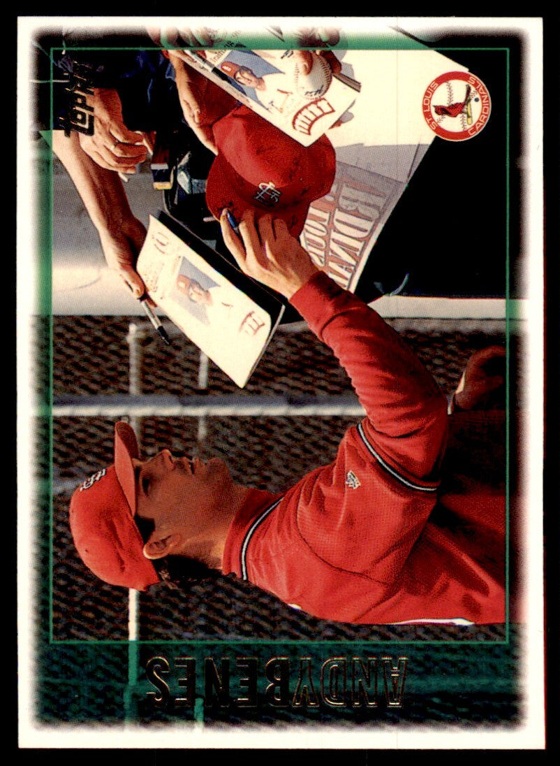 1997 Topps Baseball Card Andy Benes St. Louis Cardinals #190