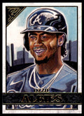 2020 Topps Gallery Ozzie Albies Baseball Card Atlanta Braves #137