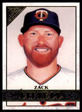 2020 Topps Gallery Zack Littell Baseball Card Minnesota Twins #133