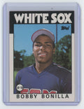 1986 Topps Traded Bobby Bonilla Baseball Card Chicago White Sox #12T