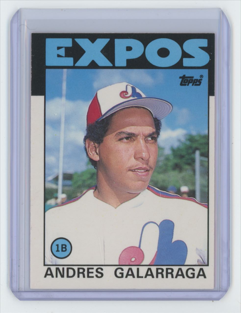 1980 Topps Traded Baseball Card Andres Galarraga Baseball Card #40T