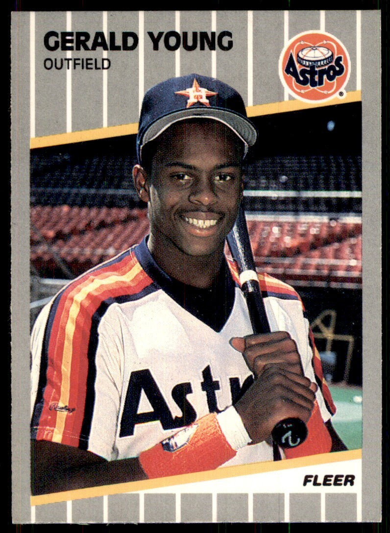 1989 Fleer Gerald Young of Houston Astros #370