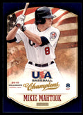 2013 Panini USA Champions Mikie Mahtook Baseball Card USA #67