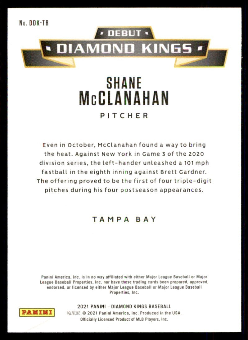 2021 Panini Diamond Kings Shane Mcclanahan