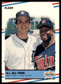 1988 Fleer A.L. All-Stars (Matt Nokes/Kirby Puckett) HOF Detroit