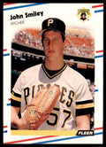 1988 Fleer John Smiley Rookie Pittsburgh Pirates #340