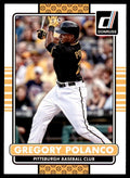 2015 Donruss Gregory Polanco Baseball Card Pittsburgh Pirates #139