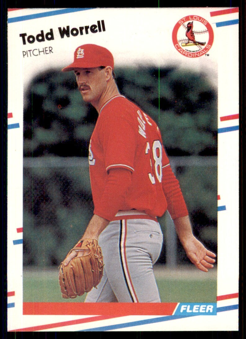 1988 Fleer Todd Worrell St. Louis Cardinals #50