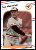 1988 Fleer Tom Niedenfuer Baltimore Orioles #568