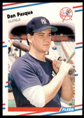 1988 Fleer Dan Pasqua New York Yankees #217