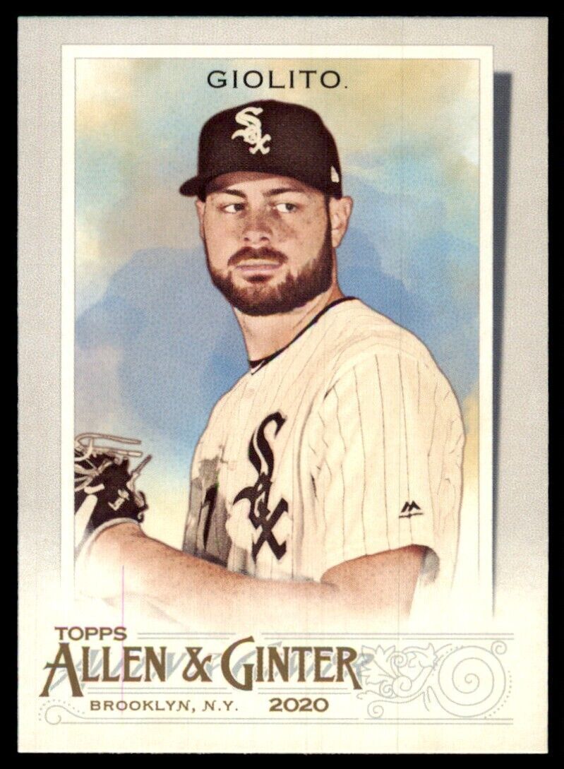 2020 Topps Allen & Ginter Lucas Giolito Baseball Card Chicago White Sox #183