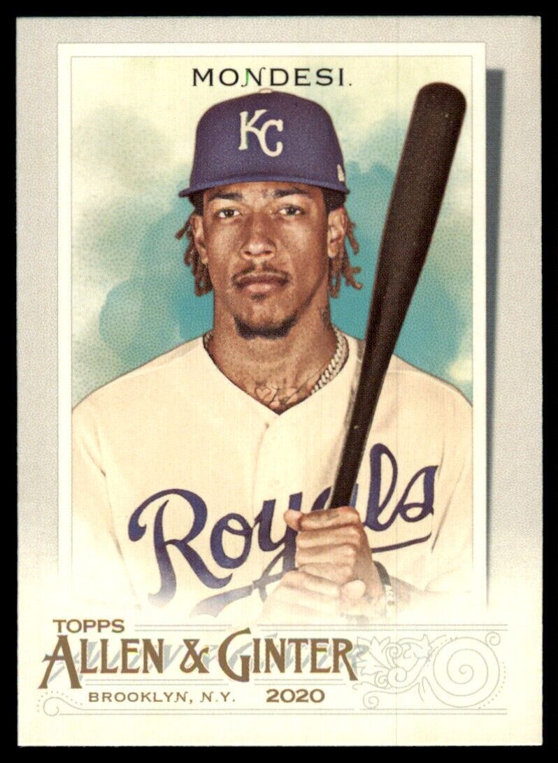 2020 Topps Allen & Ginter Adalberto Mondesi Baseball Card Kansas City Royals