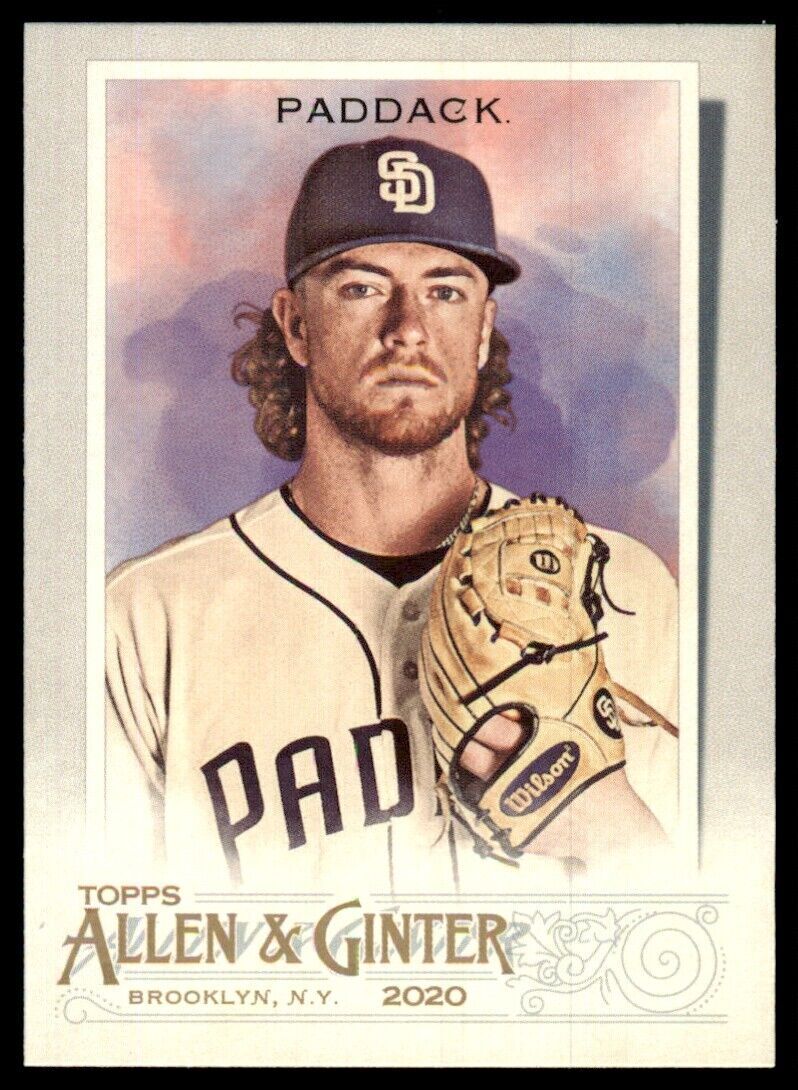 2020 Topps Allen & Ginter Chris Paddack Baseball Card San Diego Padres #212