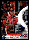 2020 Topps Keynan Middleton Baseball Card Los Angeles Angels #U-168