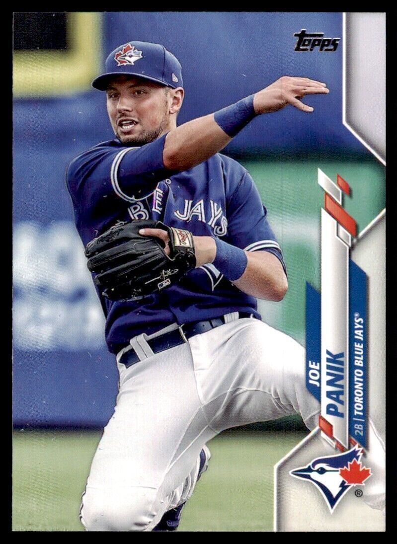 2020 Topps Joe Panik Baseball Card Toronto Blue Jays #U-221
