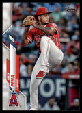 2020 Topps Felix Pena Baseball Card Los Angeles Angels #U-18