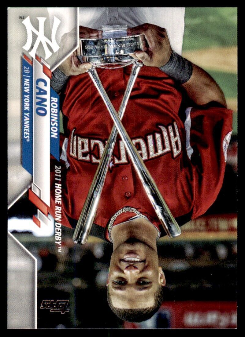 2020 Topps Robinson Cano Baseball Card New York Yankees #U-36