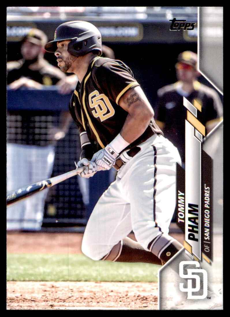 2020 Topps Tommy Pham Baseball Card San Diego Padres #U-138