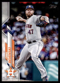 2020 Topps Baseball Card Chris Devenski Houston Astros #U-223