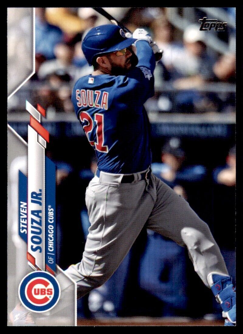 2020 Topps Baseball Card Steven Souza Jr. Chicago Cubs #U-159