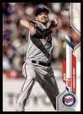 2020 Topps Baseball Card Rich Hill Minnesota Twins #U-111