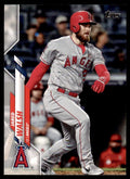 2020 Topps Baseball Card Jared Walsh Los Angeles Angels #U-49