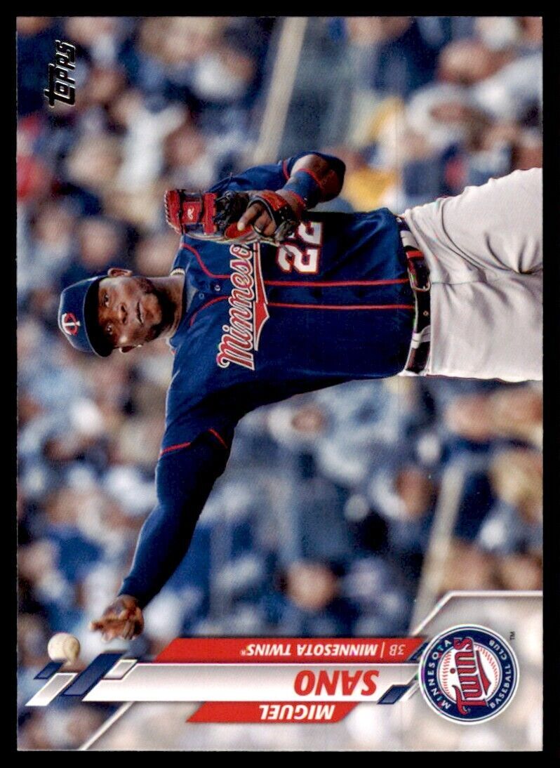 2020 Topps Baseball Card Miguel Sano Minnesota Twins #424