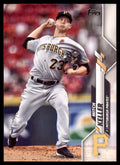 2020 Topps Baseball Card Mitch Keller Pittsburgh Pirates #435