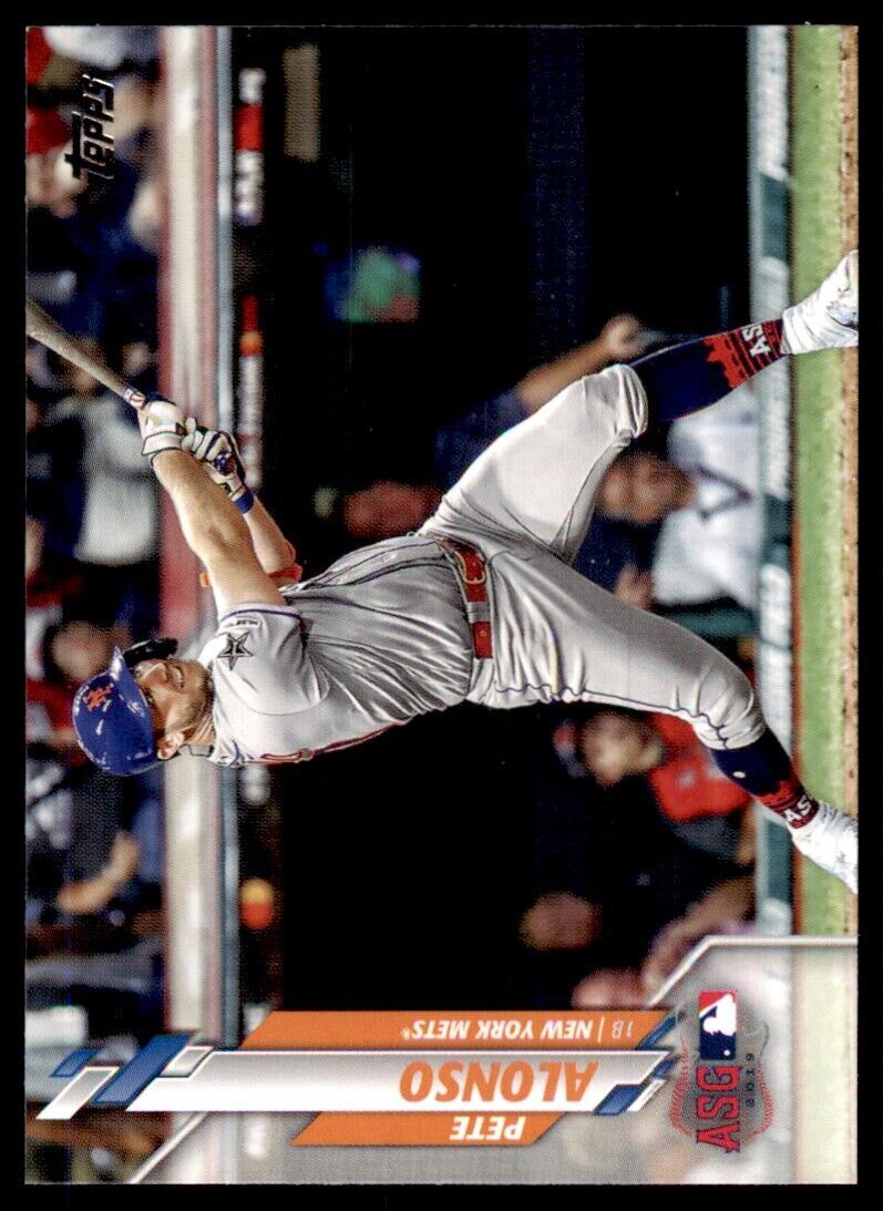 2020 Topps Baseball Card Pete Alonso C New York Mets #U-187