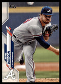2020 Topps Baseball Card Bryse Wilson A Atlanta Braves #U-171