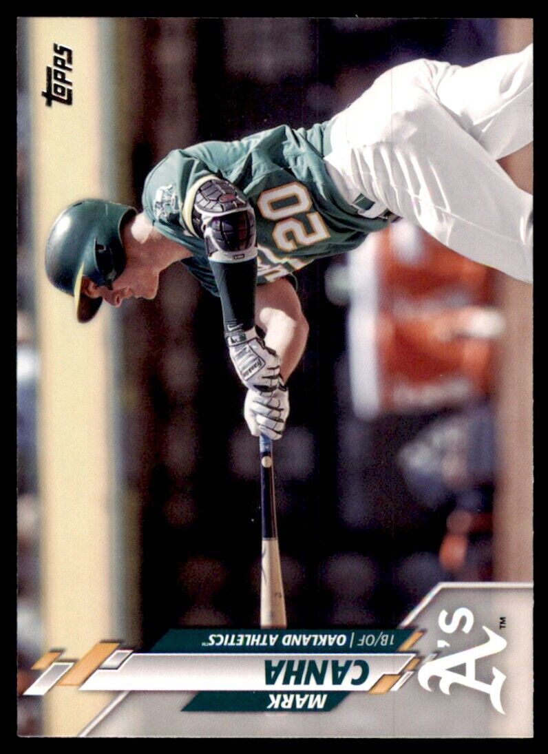 2020 Topps Mark Canha Baseball Card #474