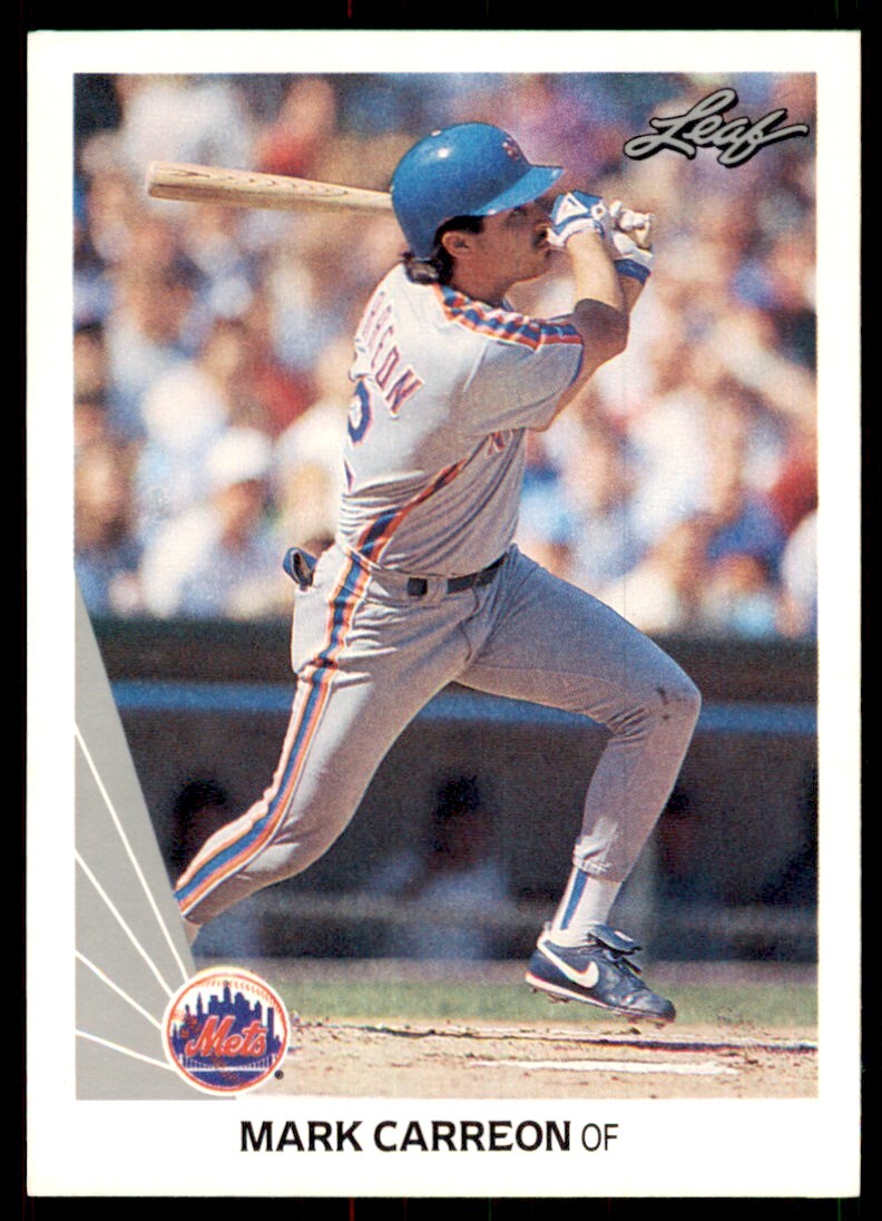 1990 Leaf Mark Carreon New York Mets #488