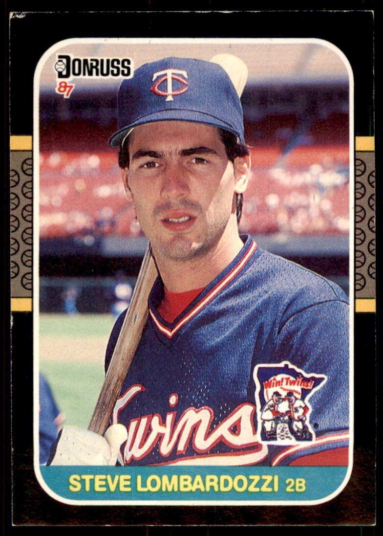 1987 Donruss Steve Lombardozzi Minnesota Twins #318