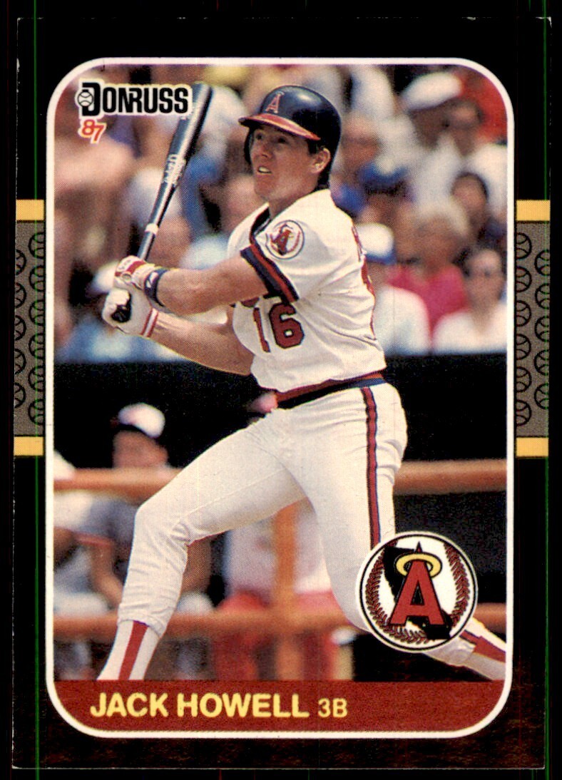 1987 Donruss Jack Howell California Angels #305