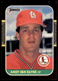 1987 Donruss Andy Van Slyke St. Louis Cardinals #417