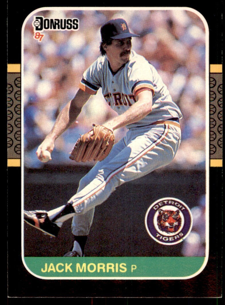 1987 Donruss Jack Morris Detroit Tigers #173
