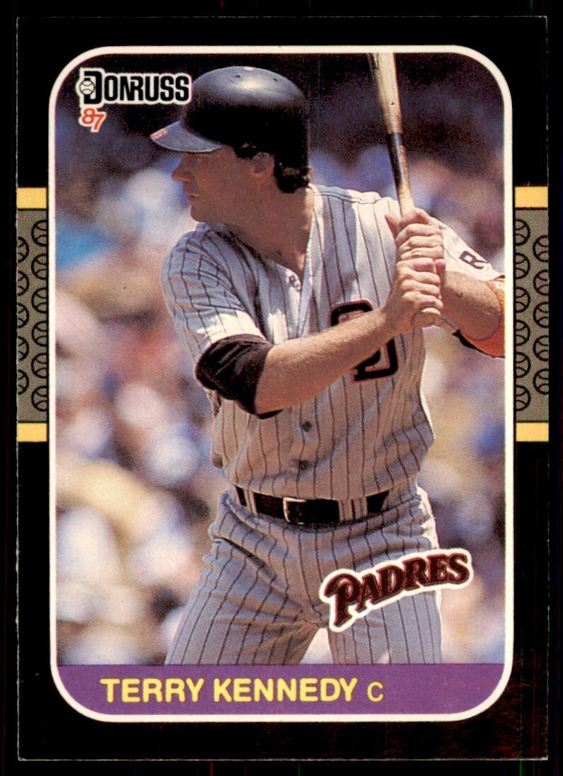 1987 Donruss Terry Kennedy San Diego Padres #205