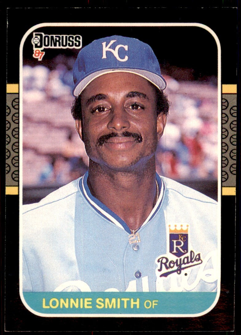 1987 Donruss Lonnie Smith Kansas City Royals #225